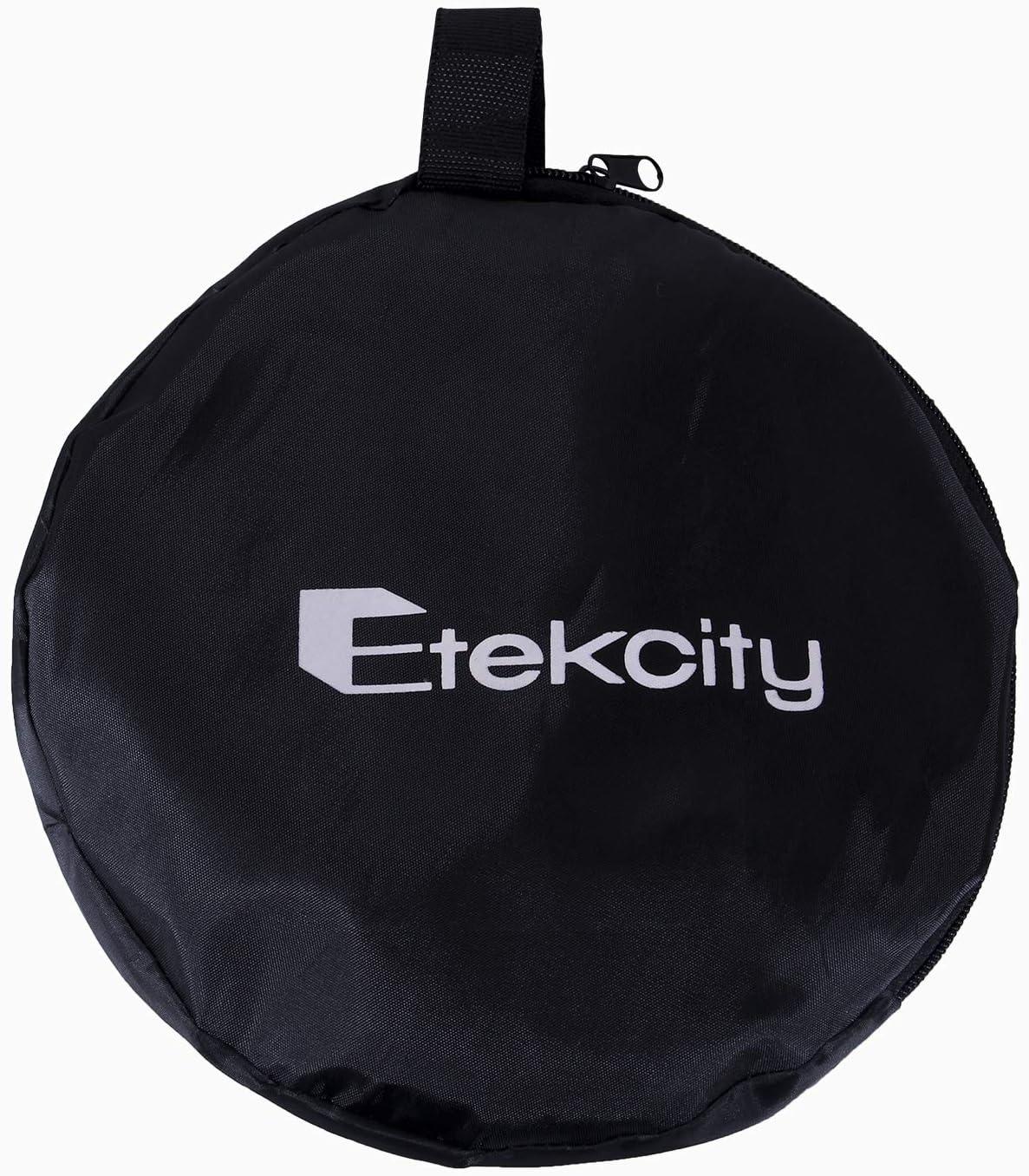 imageEtekcity 24quot 60cm 5in1 Photography Reflector MultiDisc Light Reflectors for Photography Collapsible with Bag  Translucent Silver Gold White and Black24 Inch