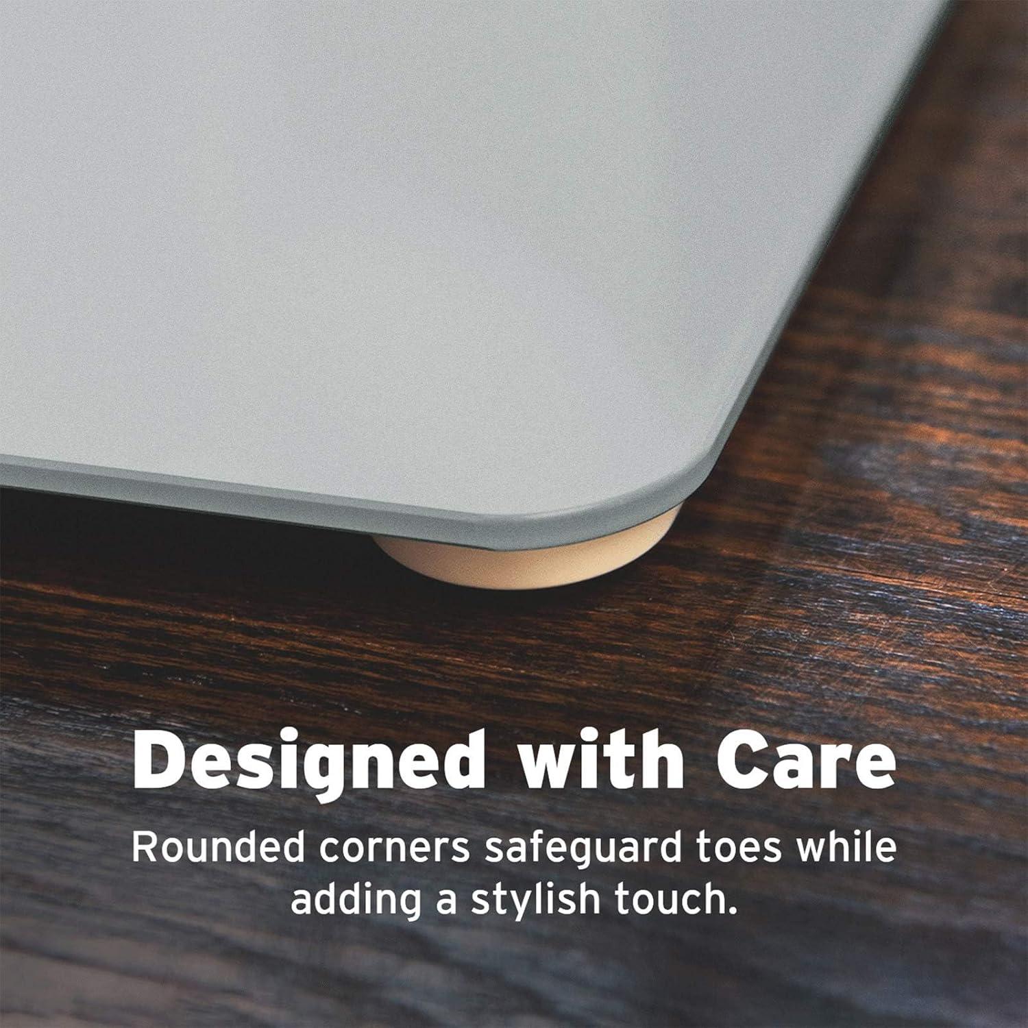 imageEtekcity Smart Scale for Body Weight Fat Digital Bathroom Weighing Machine for Accurate BMI Muscle Mass Composition Home Use Apple Health Compatible Fitness EquipmentGrey