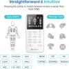 imageEtekcity 4Channel Rechargeable TENS Unit  Muscle Stimulator for DrugFree Pain Relief AfterExercise Relaxation Physical Therapy 8 Electrode Pads Back Neck Shoulder Sciatica Period Cramps