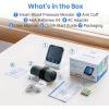 imageEtekcity Bluetooth Blood Pressure Monitor Smart Upper Arm Automatic BP Machine with App Rechargeable Wide Cuff 86quot165quot Irregular Heartbeat Detection Home Medical Diagnostic Kit Wearables