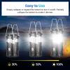 imageEtekcity Camping Lanterns for Power Outages 4 Pack Flashlight for Camping Essentials Survival Kit and Gear Hurricane Preparedness Items Emergency Led Battery Operated Lights Black