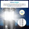 imageEtekcity Camping Lanterns for Power Outages 4 Pack Flashlight for Camping Essentials Survival Kit and Gear Hurricane Preparedness Items Emergency Led Battery Operated Lights Black