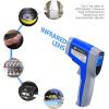 imageEtekcity Digital Thermometers Noncontact58F 1022F 50C  550C ith Adjustable Emissivity ampamp Max Measure for Meat Refrigerator Pool Oven Blue
