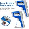 imageEtekcity Digital Thermometers Noncontact58F 1022F 50C  550C ith Adjustable Emissivity ampamp Max Measure for Meat Refrigerator Pool Oven Blue
