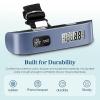 imageEtekcity Fishing Scale with Backlit LCD Display 110lb50kg Digital Electronic Hanging Hook Scale with Batteries and Carry Pouch Included Black NonSlip HandleBright Blue