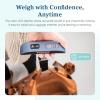 imageEtekcity Fishing Scale with Backlit LCD Display 110lb50kg Digital Electronic Hanging Hook Scale with Batteries and Carry Pouch Included Black NonSlip HandleBright Blue
