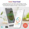 imageEtekcity Food Kitchen Scale Digital Grams and Ounces for Weight Loss Baking Cooking Keto and Meal Prep LCD Display Medium 304 Stainless SteelSmartStainless Steel