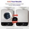 imageEtekcity Food Kitchen Scale Digital Grams and Ounces for Weight Loss Baking Cooking Keto and Meal Prep LCD Display Medium 304 Stainless SteelSmartStainless Steel