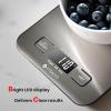 imageEtekcity Food Kitchen Scale Digital Grams and Ounces for Weight Loss Baking Cooking Keto and Meal Prep LCD Display Medium 304 Stainless SteelStainless Steel