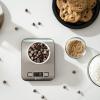 imageEtekcity Food Kitchen Scale Digital Grams and Ounces for Weight Loss Baking Cooking Keto and Meal Prep LCD Display Medium 304 Stainless SteelStainless Steel