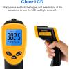 imageEtekcity Infrared Thermometer Temperature Gun 1080 58F to 1130F for Meat Food Pizza Oven Griddle Accessories Heat Gun for Cooking Kitchen Fridge ReptileBBQBlack Yellow