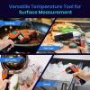 imageEtekcity Infrared Thermometer Temperature Gun 1080 58F to 1130F for Meat Food Pizza Oven Griddle Accessories Heat Gun for Cooking Kitchen Fridge ReptileBBQOrange