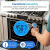 imageEtekcity Infrared Thermometer Temperature Gun 800 58 to 1382 with 161 DTS Ratio Digital Laser Temp IR Tool for Cooking Pizza Oven Griddle Fridge Engine Pool Non Contact YellowBlue