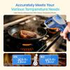 imageEtekcity Infrared Thermometer Temperature Gun 800 58 to 1382 with 161 DTS Ratio Digital Laser Temp IR Tool for Cooking Pizza Oven Griddle Fridge Engine Pool Non Contact YellowBlue