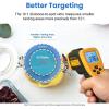 imageEtekcity Infrared Thermometer Temperature Gun 800 58 to 1382 with 161 DTS Ratio Digital Laser Temp IR Tool for Cooking Pizza Oven Griddle Fridge Engine Pool Non Contact YellowLight Yellow