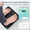 imageEtekcity Smart Scale for Body Weight Bathroom Digital Weighing Scale with BMI Body Fat Muscle Mass Accurate Bluetooth Home User Health Equipment Sync AppsClassicBlack