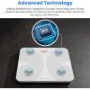 imageEtekcity Smart Scale for Body Weight Bathroom Digital Weighing Scale with BMI Body Fat Muscle Mass Accurate Bluetooth Home User Health Equipment Sync AppsWhite