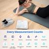 imageEtekcity Smart Scale for Body Weight Bathroom Digital Weighing Scale with BMI Body Fat Muscle Mass Accurate Bluetooth Home User Health Equipment Sync AppsWhite