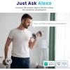 imageEtekcity Smart Scale for Body Weight Bathroom Digital Weighing Scale with BMI Body Fat Muscle Mass Accurate Bluetooth Home User Health Equipment Sync AppsWhite