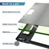 imageEtekcity Smart Scale for Body Weight Fat Digital Bathroom Weighing Machine for Accurate BMI Muscle Mass Composition Home Use Apple Health Compatible Fitness EquipmentStainless SteelGrey