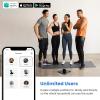 imageEtekcity Smart Scale for Body Weight Fat Digital Bathroom Weighing Machine for Accurate BMI Muscle Mass Composition Home Use Apple Health Compatible Fitness EquipmentBluetoothBlack