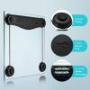 imageEtekcity Smart Scale for Body Weight Fat Digital Bathroom Weighing Machine for Accurate BMI Muscle Mass Composition Home Use Apple Health Compatible Fitness EquipmentTransparentBlack