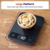 imageEtekcity Food Kitchen Scale Digital Mechanical Weighing ScaleGrams and Ounces for Weight Loss Baking Cooking Keto and Meal Prep Large Matte BlackLarge SizeBlack
