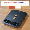 imageEtekcity Food Kitchen Scale Digital Mechanical Weighing ScaleGrams and Ounces for Weight Loss Baking Cooking Keto and Meal Prep Large Matte BlackLarge SizeBlack
