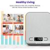 imageEtekcity Food Nutrition Kitchen Scale Digital Grams and Ounces for Weight Loss Baking Cooking Keto and Meal Prep Large 304 Stainless SteelLargeSmart