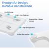 imageEtekcity Scales for Body Weight Bathroom Digital Weight Scale Fat Smart Bluetooth BMI and Loss Sync 13 Data with Other Fitness Apps Black 11x11 InchClassic White