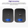 imageEtekcity Smart Food Kitchen Scale with Nutritional Calculator Free App with 19 Nutrients Tracking Calorie Marco Digital grams and ounces for weight loss Premium Stainless Steel 11lbBlack