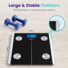 imageEtekcity Smart Rechargeable Body Fat Scale Digital Bathroom Scale for Body Weight and Muscle Accurate Weighing Machine for People Sync with Smartphone App 400lb Black