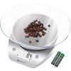 imageEtekcity Food Kitchen Scale With Bowl Digital Ounces and Grams for Cooking Baking Meal Prep Dieting and Weight Loss 11lb5kg Backlit DisplayArctic Sliver