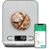 imageEtekcity Food Nutrition Kitchen Scale Digital Grams and Ounces for Weight Loss Baking Cooking Keto and Meal Prep Large 304 Stainless SteelLargeSmart