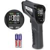 imageEtekcity Infrared Thermometer Temperature Gun 800 58 to 1382 with 161 DTS Ratio Digital Laser Temp IR Tool for Cooking Pizza Oven Griddle Fridge Engine Pool Non Contact YellowBlack