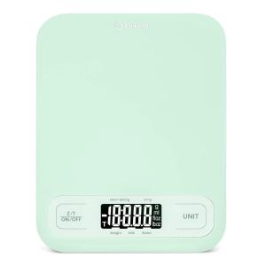 imageEtekcity Food Kitchen Scale Digital Mechanical Weighing ScaleGrams and Ounces for Weight Loss Baking Cooking Keto and Meal Prep Large Matte BlackLargeGreen