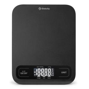 imageEtekcity Food Kitchen Scale Digital Mechanical Weighing ScaleGrams and Ounces for Weight Loss Baking Cooking Keto and Meal Prep Large Matte BlackLarge SizeBlack