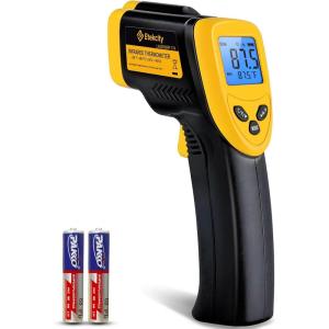 imageEtekcity Infrared Thermometer Temperature Gun 800 58 to 1382 with 161 DTS Ratio Digital Laser Temp IR Tool for Cooking Pizza Oven Griddle Fridge Engine Pool Non Contact YellowYellow