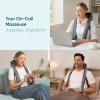 imageEtekcity Cordless Neck Massager for Pain Relief Deep Tissue Shiatsu Shoulder Massager with Heat Massage Tools for Back Trapezius Lymphatic Drainage Relaxation Gift for Him ampamp Her Women MenCadeoGrey