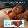 imageEtekcity Cordless Neck Massager for Pain Relief Deep Tissue Shiatsu Shoulder Massager with Heat Massage Tools for Back Trapezius Lymphatic Drainage Relaxation Gift for Him ampamp Her Women MenCadeoGrey