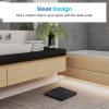 imageEtekcity Smart Rechargeable Scale for Body Weight BMI Fat Muscle Mass Digital Bathroom Scale with 13 Metrics Secret Mode Bluetooth Connect to Free Apps Rainbow WhiteGreyblue