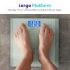 imageEtekcity Scale for Body Weight Digital Bathroom Weighing Machine for People Large and EasytoRead Backlight Display Accurate with High Precision Measurements Durable Tempered Glass 400 lbsGreenishwhite