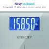 imageEtekcity Scale for Body Weight Digital Bathroom Weighing Machine for People Large and EasytoRead Backlight Display Accurate with High Precision Measurements Durable Tempered Glass 400 lbsGreenishwhite