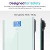 imageEtekcity Scale for Body Weight Digital Bathroom Weighing Machine for People Large and EasytoRead Backlight Display Accurate with High Precision Measurements Durable Tempered Glass 400 lbsGreenishwhite