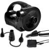 imageEtekcity Electric Air Pump Rechargeable Portable Air Mattress Pump Cordless QuickFill Inflator Deflator for Pool Inflatables Raft Bed Boat Pool Toy Floats with 3 NozzlesBlack